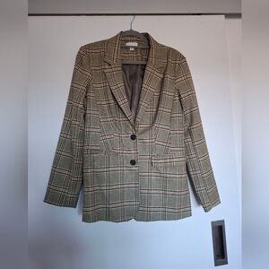 TOPSHOP Women's Plaid Blazer Size 8